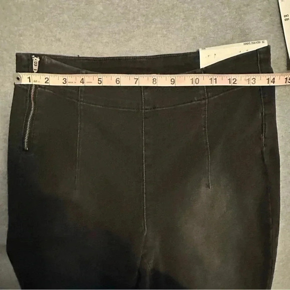 NWT Urban Outfitters BDG black high rise skinny jeans denim side zip size 28 - Picture 8 of 12